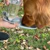 Dog Water Bottle Portable For Travel Water Dispenser With Food Container