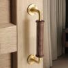 Brass Base Brass Handle Light Luxury Furniture Handle Vintage Door Handles  Drawer Handle