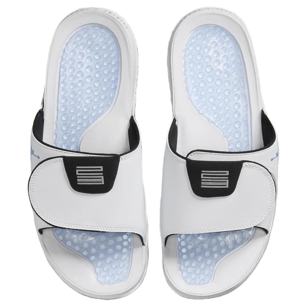 Air Jordan Hydro 11 Retro Slide Columbia / Legend Blue Men Sneakers White Black FN2452-104