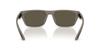 EMPORIO ARMANI Sunglasses for Rubberized Matte Light Dark Lens 0EA4267U Men. Frame Brown. Lens Grey. Width 57mm.