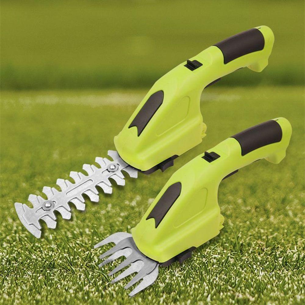 Grass Shear 2 In 1 Handheld Hedge Trimmer Lightweight Electric Grass Trimmer  for Garden Yard Lawn