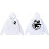 Stussy Mens Hooded Sweatshirt Casual Loose Fit Streetwear Printed Pullover