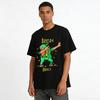 St. Patrick's Day Funny Irish Bro Gold Coin Print Casual Top Pure cotton T-shirt
