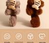 Cute Cartoon Sea Otter Plush Keychain Pendant Doll Charm - Couple Gift