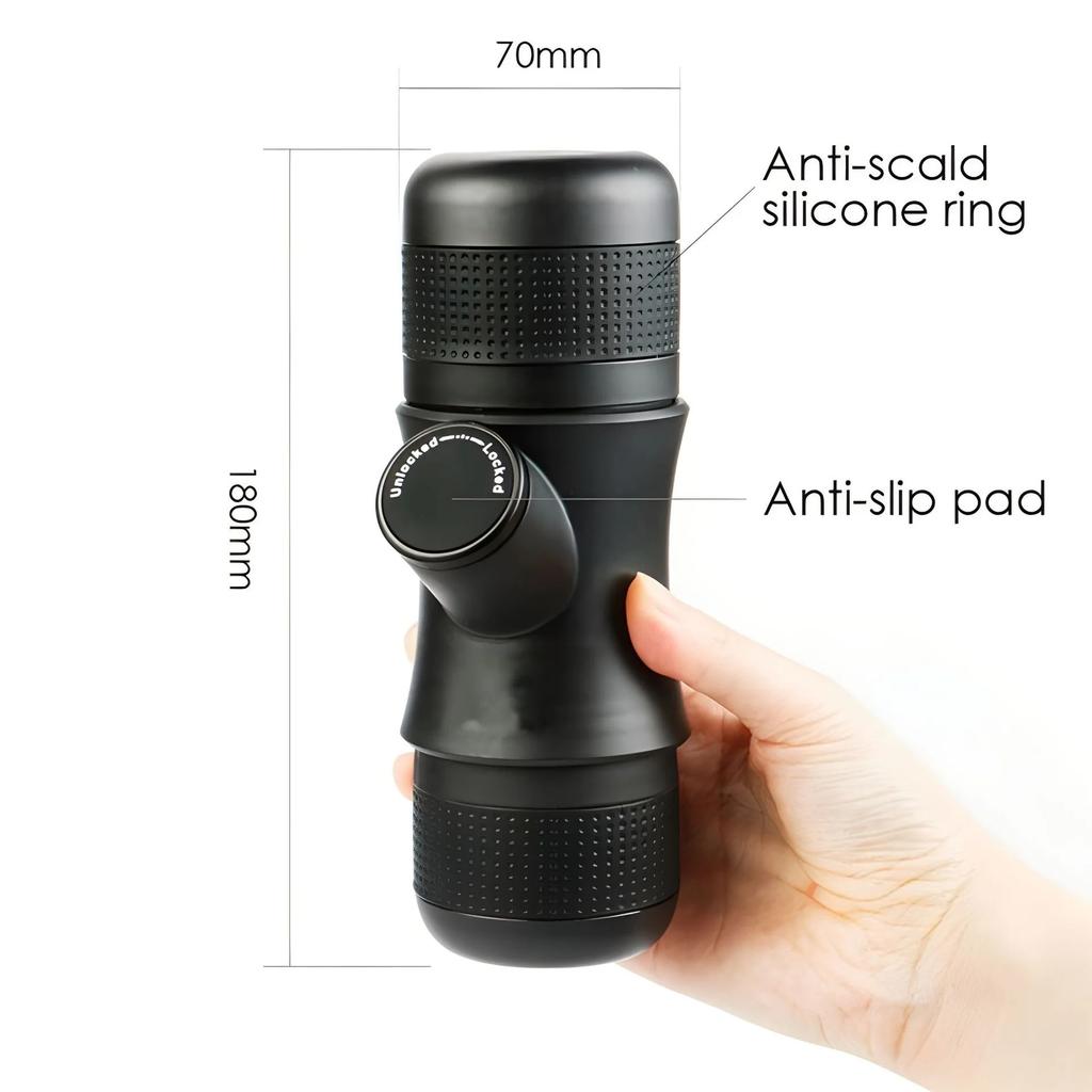 Portable Mini Hand Pressure Coffee Machine Light Coffee Espresso Machine For Office/home Travel Outdoor Porfessional