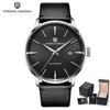 Pagani Design Pánske obchodné mechanické hodinky pre mužov vodotesné hodinky Luxusné automatické náramkové hodinky z nehrdzavejúcej ocele