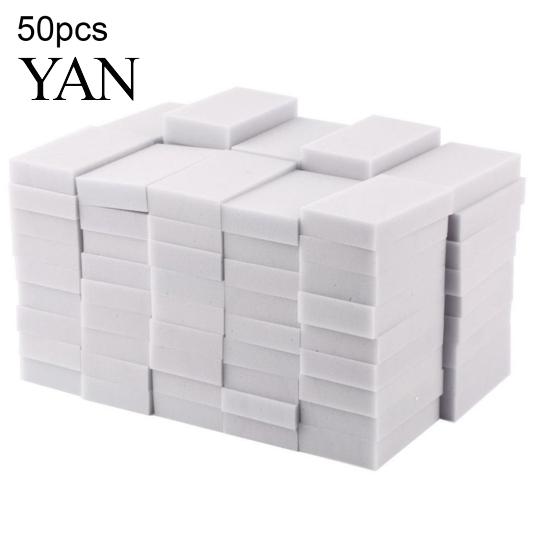 Cleaning Tools 50Pcs Sponge No Detergent Flexible Multi-purpose Kitchen Scrub for Supplies