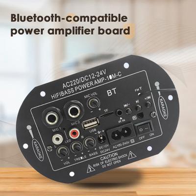 Audio Amplifier Board Control Bass Compatibility Loss-less Transmission High High-Power Easy Operation Audio Stereo Digital Amplifier