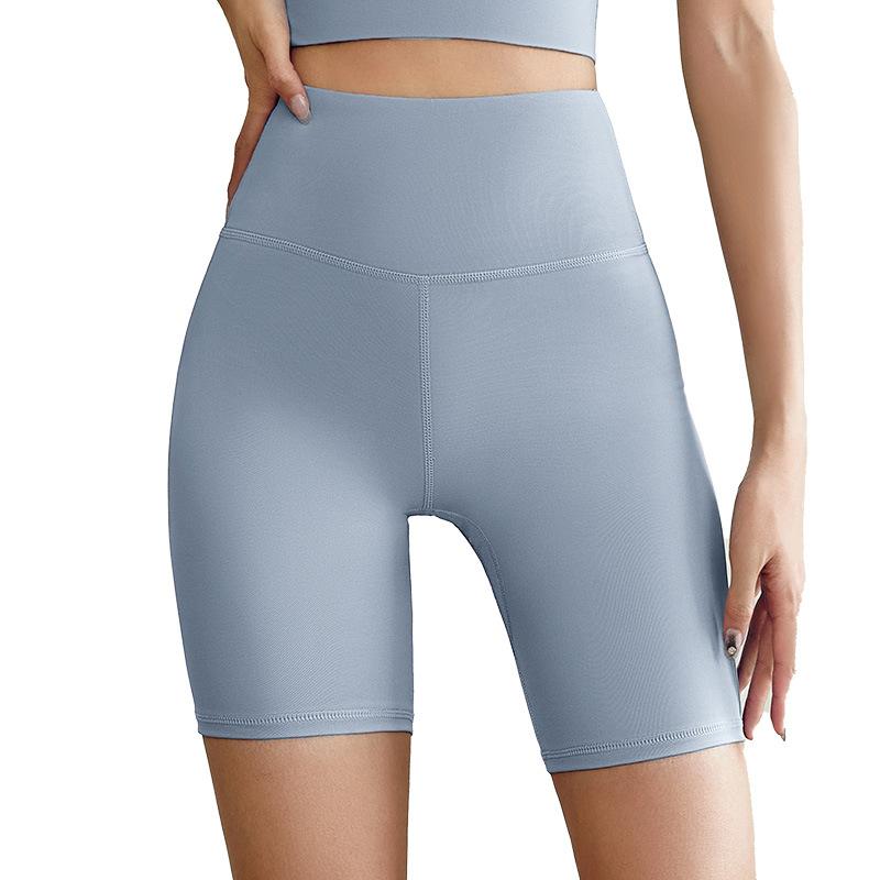 Sports Shorts Sports Fitness Shorts Peach Pants Running Hip Lift High Waist Elastic Leggings Small Feet Yoga Pants Women