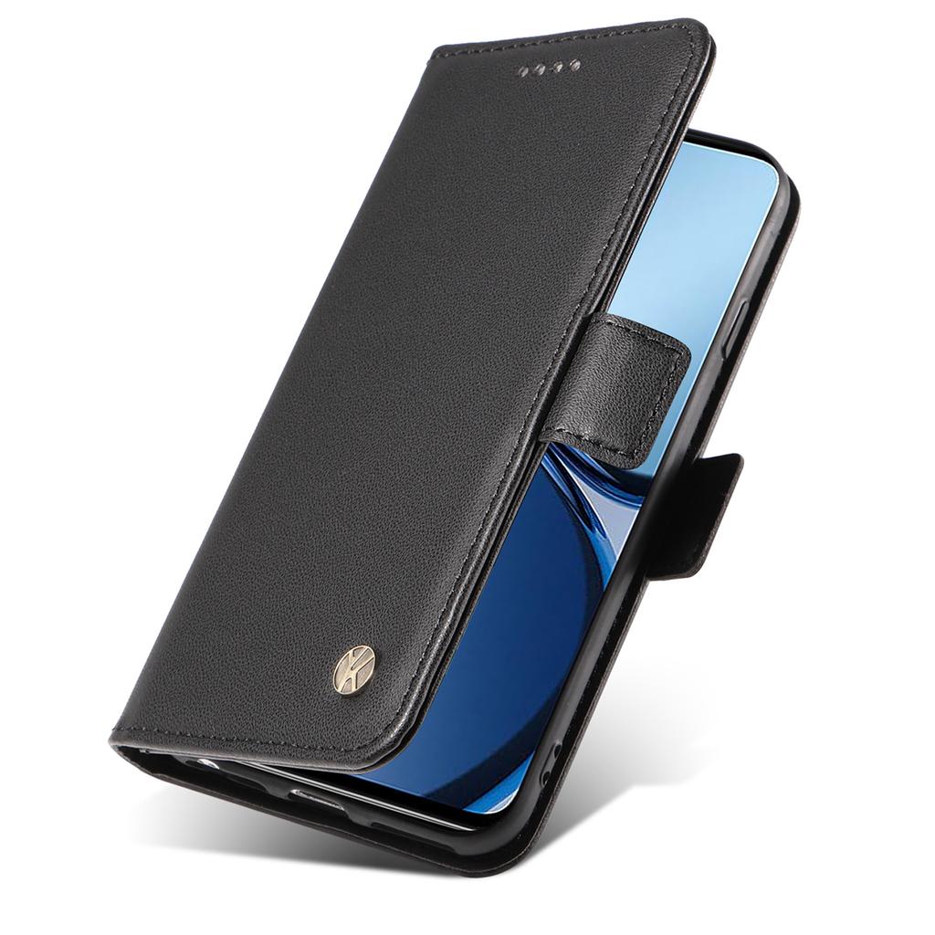 For Realme Note 60x 4G/C63 4G/C61 4G Case Card Slot Leather Phone Cover Side Magnetic Clasps