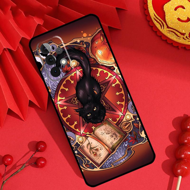 Magic Cat The Witches Case For Samsung Galaxy M15 M55 M31 M13 M11 M12 M14 M06 M16 M36 M56 M53 M32 M52 M35 M34 M54