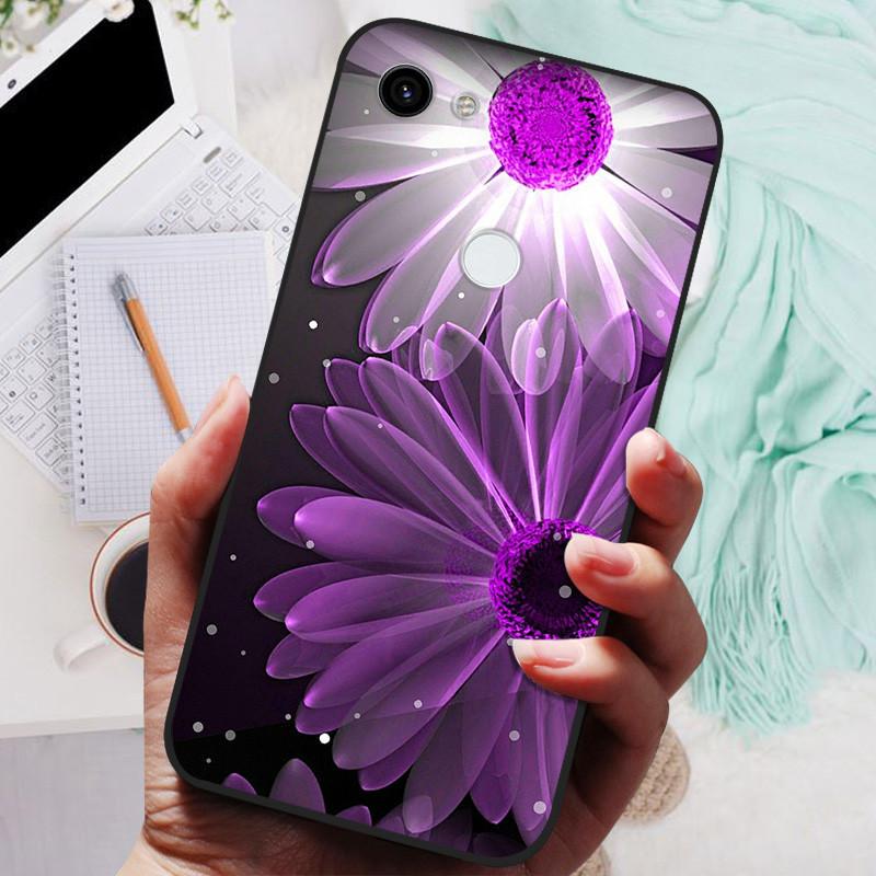 For Google Pixel 3a XL Case  Black Cover Lion Wolf Silicone Soft Back Cases For Google Pixel 3 XL Phone Case Pixel 3A 3AXL Shell