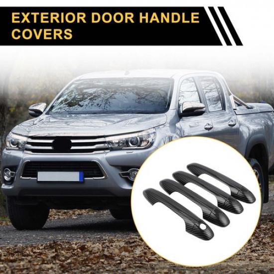 4pcs Exterior Door Handle Cover for Toyota Tacoma 2016- without Keypad