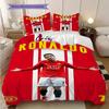 Cristiano Ronaldo Manchester Threepiece Set 1 Duvet Cover 2 Pillowcase Without Core Without Core Christmas Birthday Gift Bedding Set