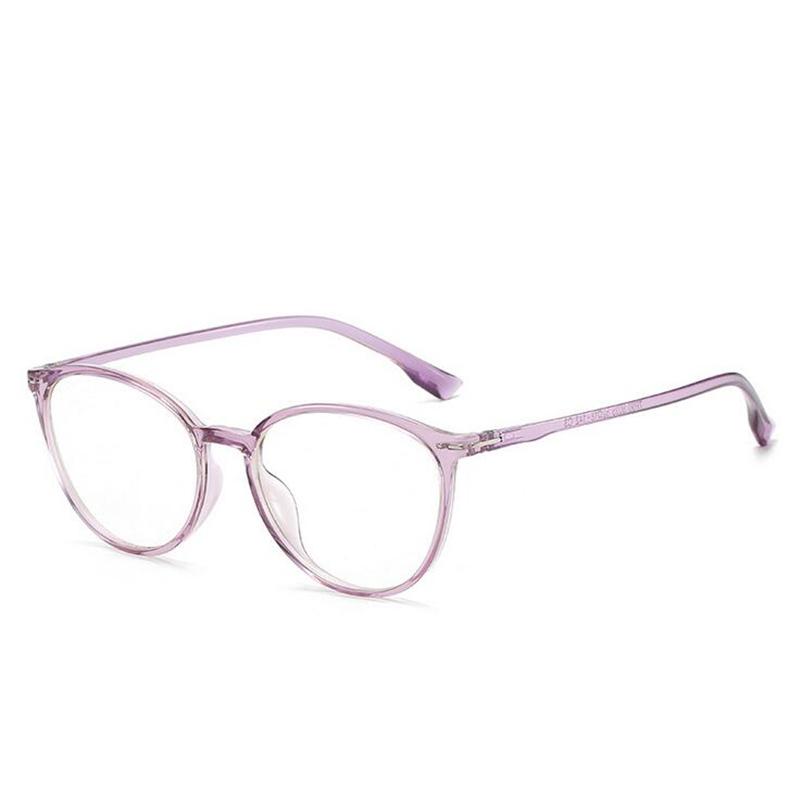 Retro Literary Finished Nearsighted Glasses Women Ultralight TR90 Oval Clear Lens Short-sighted Eyeglasses -0.5 -1.0 To -6.0
