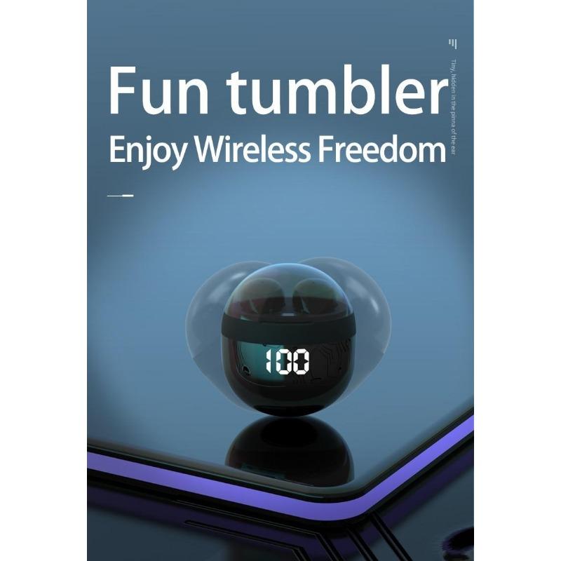 SK18 מיני אוזניות Bluetooth Sleep TWS In-Ear HIFI איכות צליל עמיד למים, עמיד לזיעה, הפחתת רעשי מגע אינטליגנטי ספורט