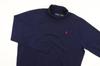 Polo Ralph Lauren Turtleneck Pullover Sweatshirt with Pony Size Navy Men's Embroidery, XL, (Product Code 01020187)