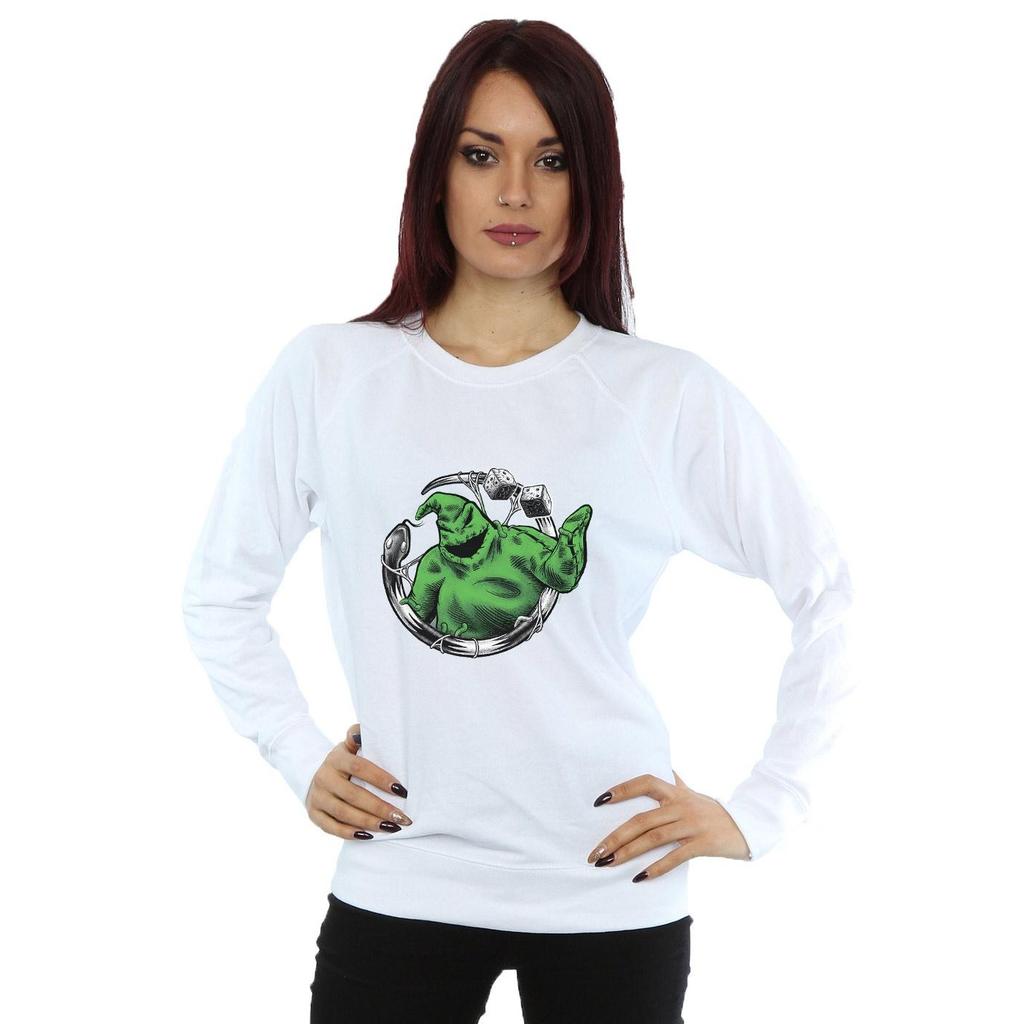 Disney Womens/Ladies Nightmare Before Christmas Roll The Dice Sweatshirt