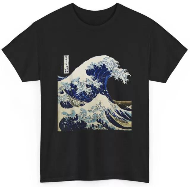 Kanagawa Japanese The great wave T shirt Unisex T-Shirt XXL