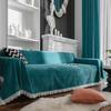 Verdicktes nordisches einfarbiges Chenille-Sofa-Handtuch Vollständige Abdeckung Stoffhandwerk Leichter Luxus Vier Jahreszeiten Universal Sofa-Kissen Kratzfest