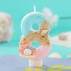 Original Birthday Candle for Girl Pink Pearl Seashell Birthday Candles Ocean Theme Decoration for Cake Party