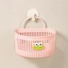 Multifunctional Cartoon Small Hanging Basket Bathroom Face Towel Storage Basket Kitchen Dormitory Bedside Wall Hanging Basket