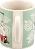 MOOMIN Large 8x9cm With Made In Day Gift for Birthday Tableware (Moomin) Mug, 320ml, Approx. Diameter, "Time Mamma," Green, Japan, MM9502-11, Mother's