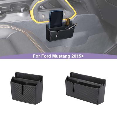 Car Double Layer Multifunctional Storage Organizer Box Fit For Jeep Ford Mustang Bronco Dodge Challenger Charger Stowing Tidying Accessories