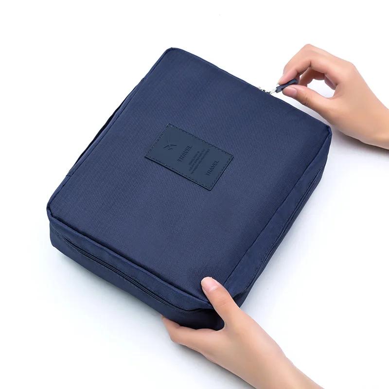 High Capacity Outdoor Girl Makeup Bag Women Cosmetic Bag Toiletries Organizer Waterproof Female Storage Make Up Case Make Up Bag