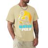 Wasserballspieler T-Shirts Damen Herren T-Shirt Baumwolle Sommer T-Shirts Kurzarm Grafik T-Shirts Tee Tops