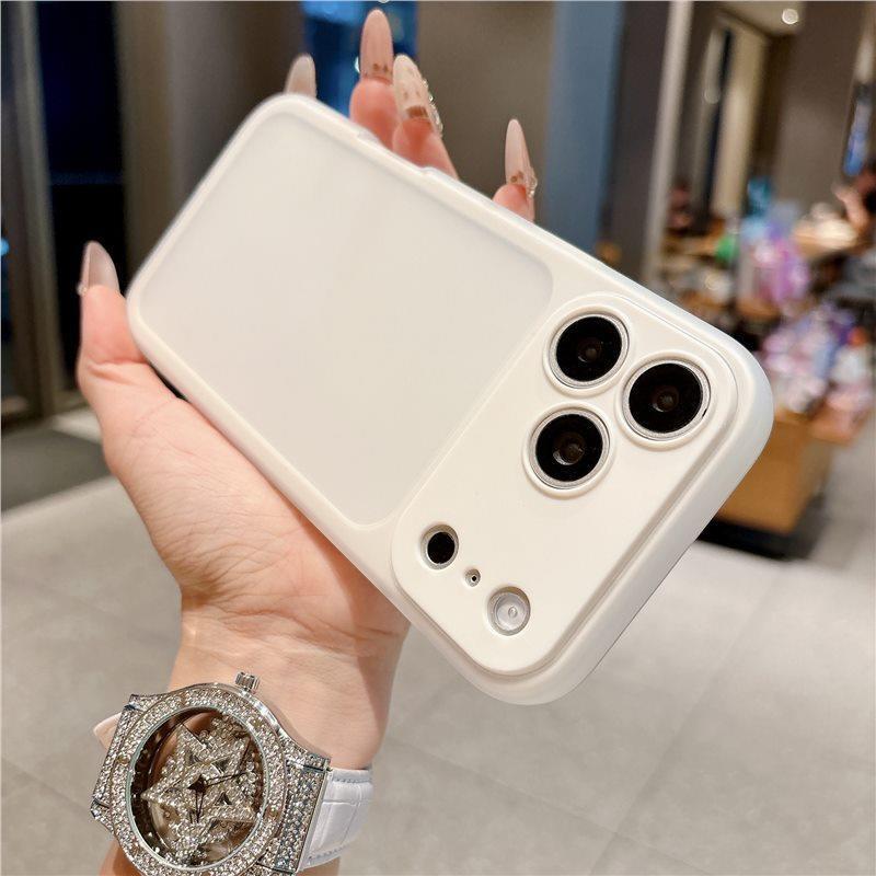 Macaron Frosted Dual-Function Case for iPhone 17 Pro Max - Drop-proof with Large Window