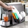 Side-Mounted Coffee Machine Cup Holder 3-in-1 Disposable Cup Dispense  Home Kitchen