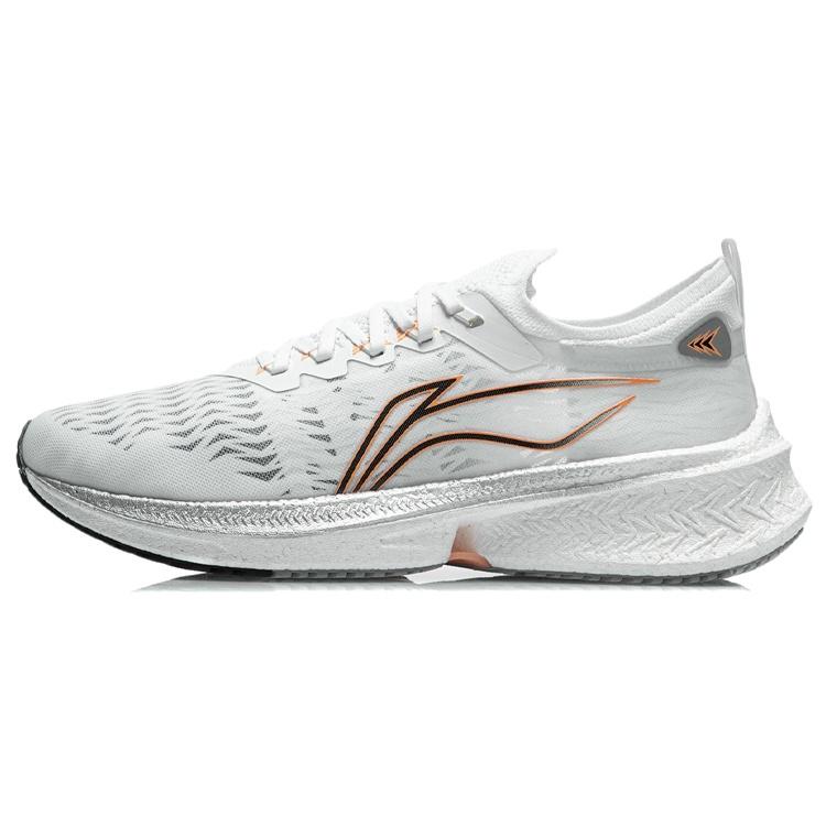 Li-Ning Feidian Discovery  White Orange Black  Men s ARMR005-1 EU 40⅓