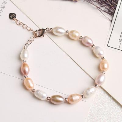 Vintage Simulation Pearl Beads Charms Bracelet For Women Luxury Stylish Simplicity Jewelry Bracelet