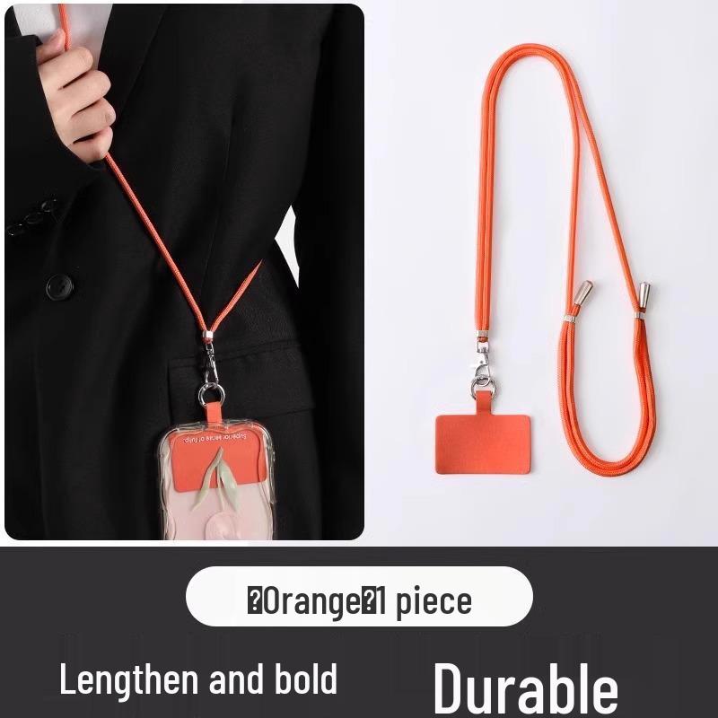 Женский креативный модный шнурок для мобильного телефона - Выдвижной, регулируемый шейный ремешок через плечо
