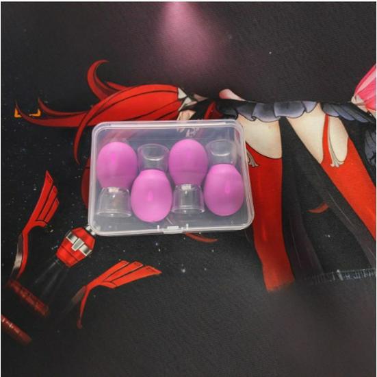 Silicone Facial Cupping and Gua Sha Tool for Skin Firming and Beauty Therapy
