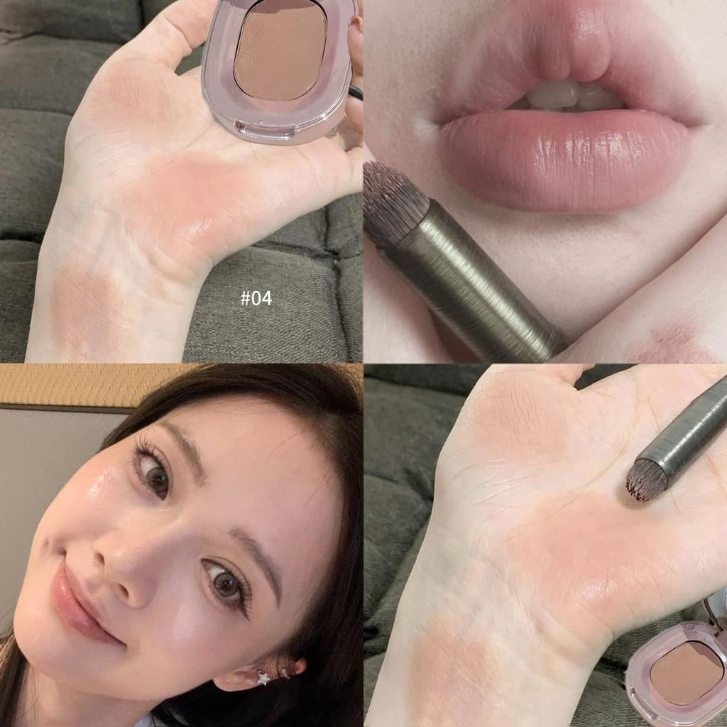 Herorange Silky Satin Multi-Use Cream, Delicate Texture, Long-Lasting, Non-Smudging, Three-In-One for Lips, Cheeks, and Eyes, Suitable for All Skin