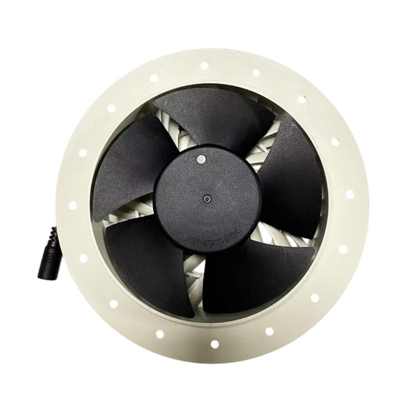 Low Noise 4500RPM Duct Fan Exhaust Blower 12V Ventilation Fan for Bathroom Kitchen Chicken Coop Greenhouse and Warehouse