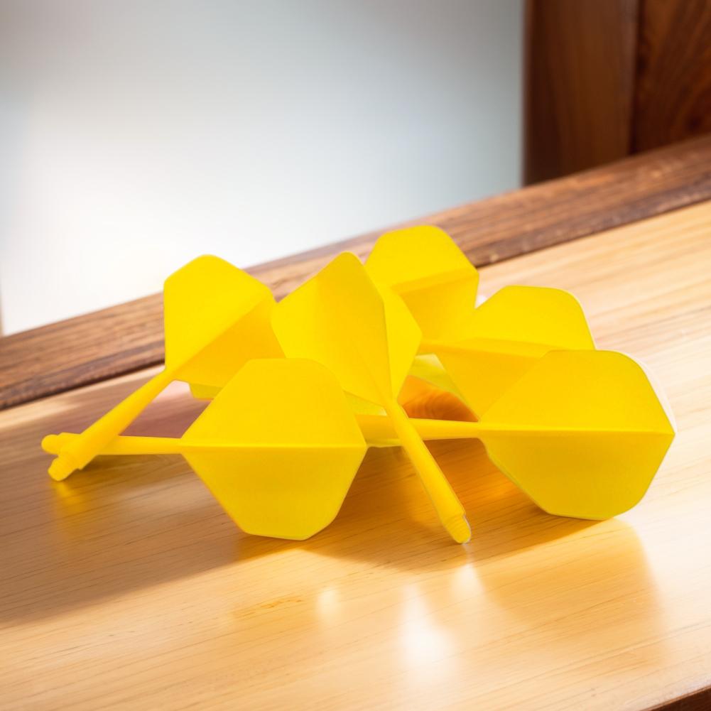 5pcs Integrated Dart Shaft and Flights Standard Shape Integrated Dart Flights and Shafts 2BA Screw In-one Dart Flight