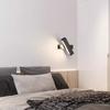 LED Indoor Wall Lamps Rotation Adjustable Bedside Lamp Modern Living Room Stair Wall Sconce Nordic Indoor Aisle Sconce Luminaire