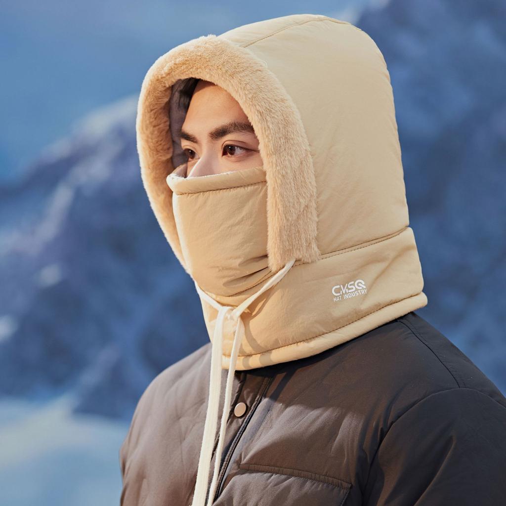 Ear protectors Men's fleece warm outdoor ski caps Women's riding windproof snow hat trend