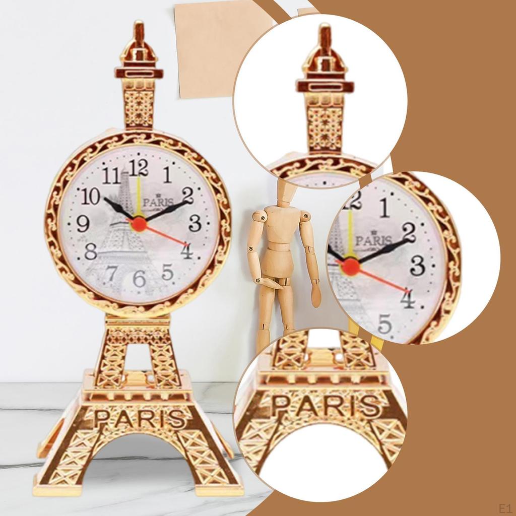 Alarm Clock Desk Bedroom to Read Utility Gift Portable Vintage Home Decor Decoration