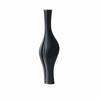 Modern Ceramic Vase with Silver Accent Versatile for Tabletop