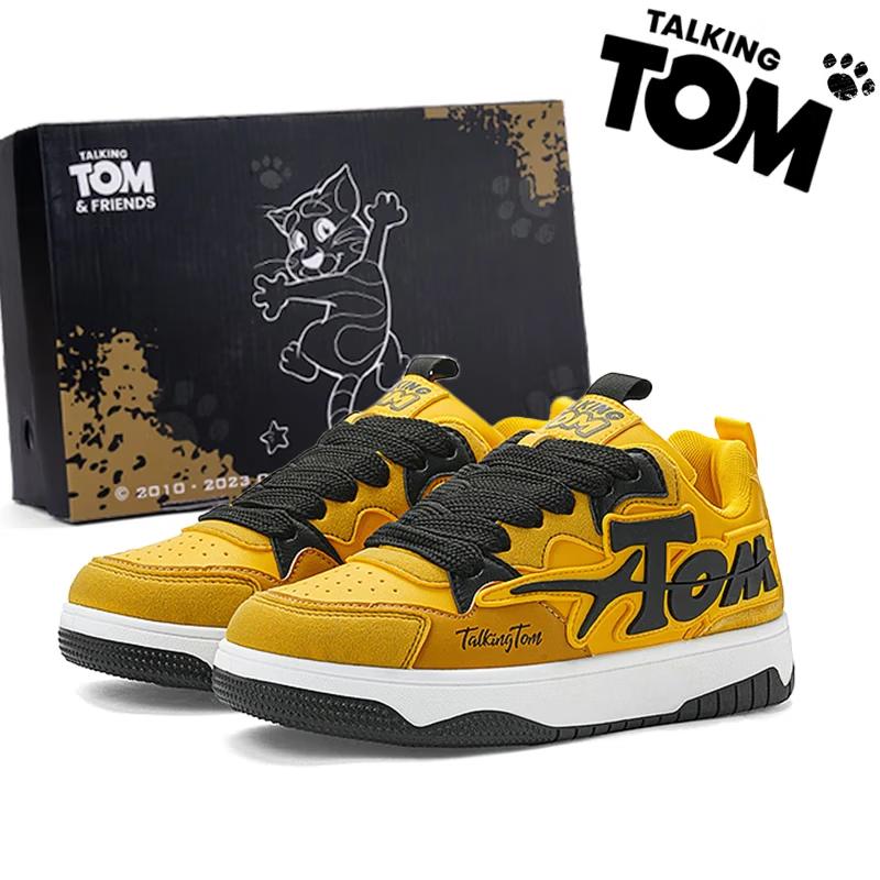 Talking Tom Cat Unisex Casual Thick-Sole Skate Shoes 43