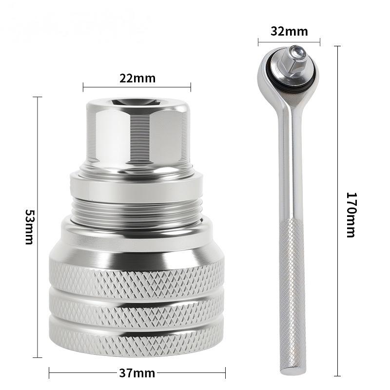 Adjustable Socket Wrench Set Multi-Function 3/8" Drive 10-19 Mm Adjustable Hex Universal Socket
