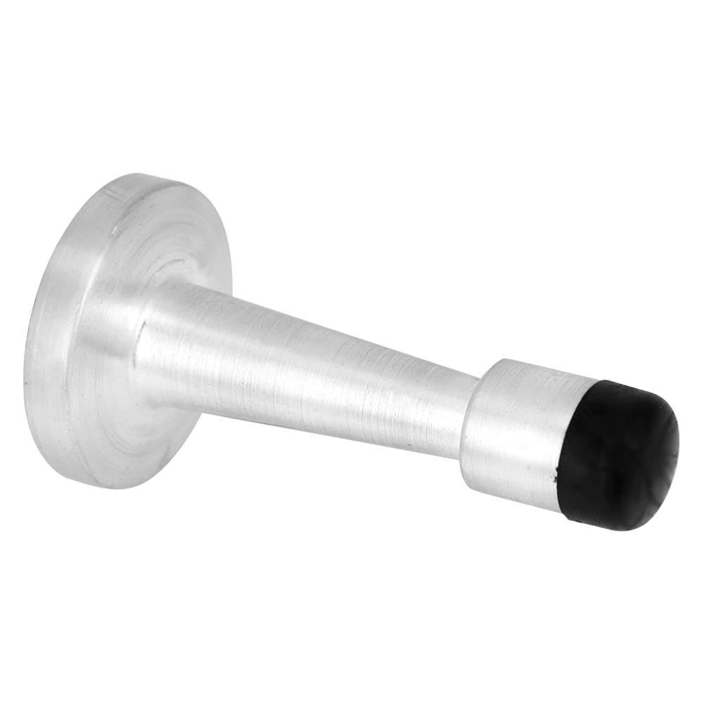 Sinklegering Gummi Antikollisjonsdørstopper Holder Hjem Hotellkontortilbehør (Børstet)