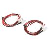 2PCS RC LED Light Kit 8mm Beads RC Lighting Kit Compatible for Traxxas for HSP for Tamiya for