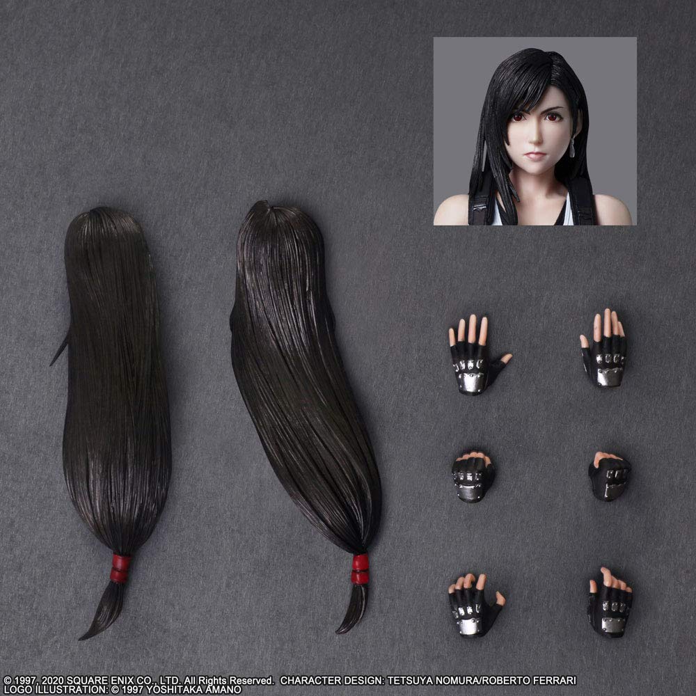 Final Fantasy VII Remake PLAY ARTS Kai Tifa Lockhart PVC Painted Action Figure