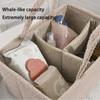 Baby Storage Basket With Waterproof Interior Multi Pocket Organizer Polyester For Nursery Essential