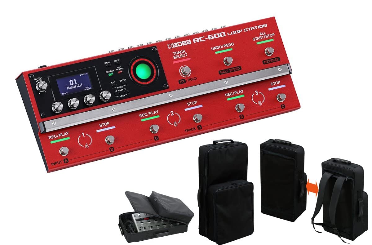 

Loop Station style carrying case BOSS/RC-600 [Backpack included! ! ] червоний